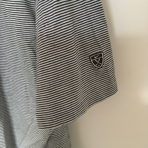 Nike Tiger Woods Collection Golf Polo Sz XXL Dorado Beach Golf Club black White - Picture 4 of 10